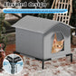 Cat House Water-Resistant Winter Warm Shelter Foldable Outdoor Pet Cave Bed For Cats And Compact Dogs