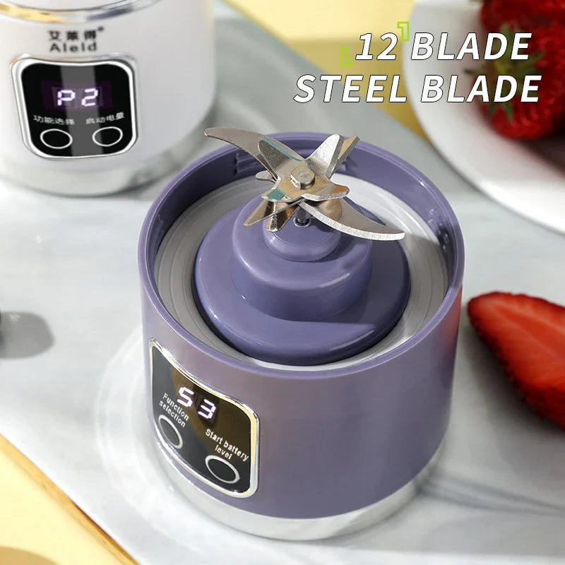 Travel-Friendly Juicer 450ml Travel Juicer Machine For Smoothies On The Go Summer 2026 Great Gift