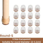 Floor Protectors Chair Feet Leveling Mat 2026 – Silicone Anti-Slip Furniture Leg Pads 16-Pack
