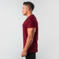 short sleeve, cotton blend, for workout & casual wear – Breathable slim fit men's gym t-shirt