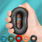Grip Strengthener Ring Silicone Finger Trainer for Hand Muscles, Travel-Friendly Household Fitness Accessory, 6 Weight Variants