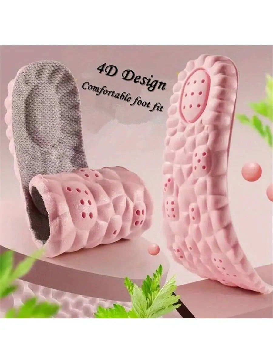Insoles2025 Edition Women Cloud Ultrasoft Breathable Deodorizing Shock Absorbing Non Slip For Running And Standing Comfort Fall