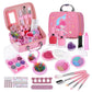Kids2025 Edition Makeup Kit Pink Washable Princess Play Kit Safe Non Toxic Back To School Gift