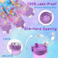 Mermaid DIY & Unicorn Water Bottle Craft Kits for Girls - Fun Arts and Crafts Birthday Gift with Fidget Keychain