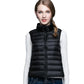 Light Women's Sleeveless Vest - Quilted Nylon, Warm