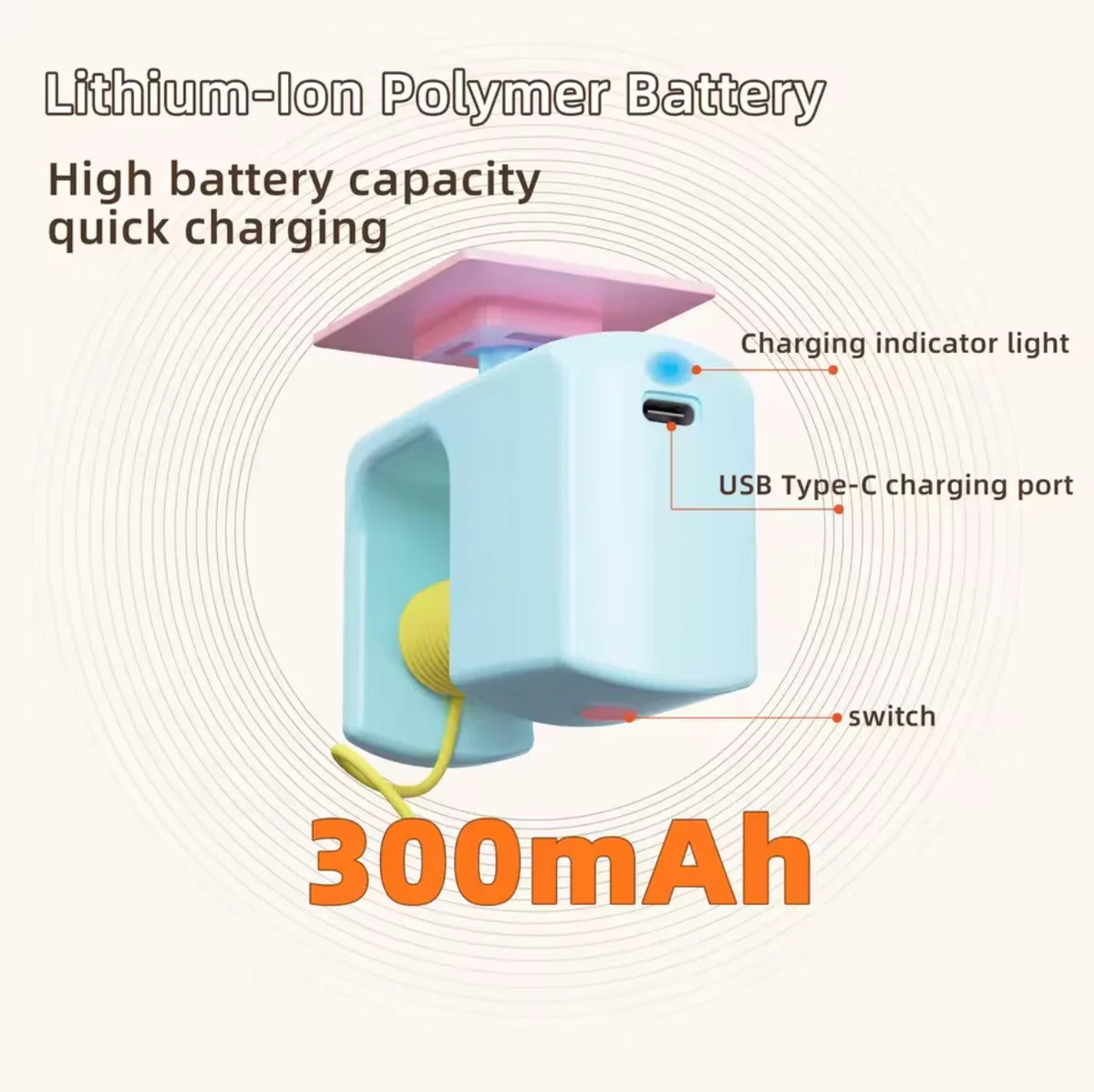 Rechargeable2026 Edition Cat Toy Interactive Hanging Door Bird Toy With Elastic Rope Stress Relief For Cats TikTok Viral Fall