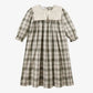 Plaid Grid, Floral, 100% Cotton, Summer Casual Wear – Plush Unisex Kids’ Matching Outfits