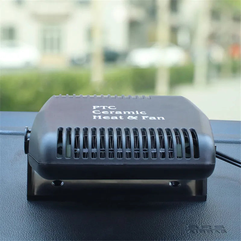 12V Car Heater Fan Travel-Friendly 150W Defroster Demister Cooler Dryer Winter 2025 Car Accessory