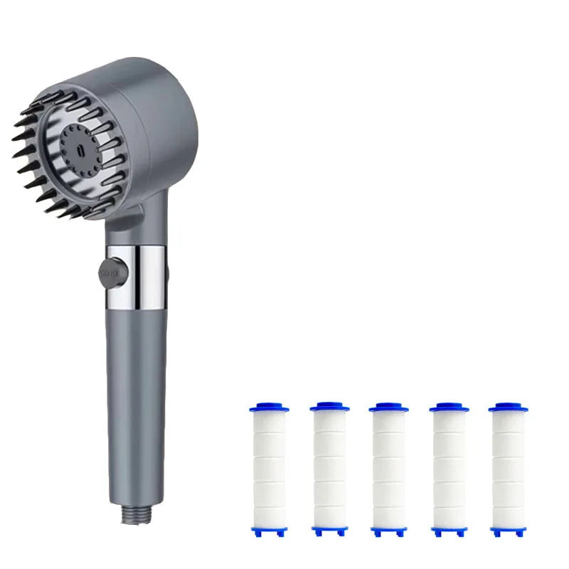 Handheld2026 Edition Shower Head With Three Speed Settings Water-Saving, Simple Install Spring Refresh