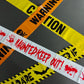 Halloween Warning Tape Spooky Party Decoration Banner Kit Halloween 2025 Decor Simple Hang Window Prop
