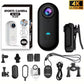 Mini Water-Resistant Action Camera with WiFi - Magnetic Body Chest Recorder 1080P Sports POV Helmet Cam