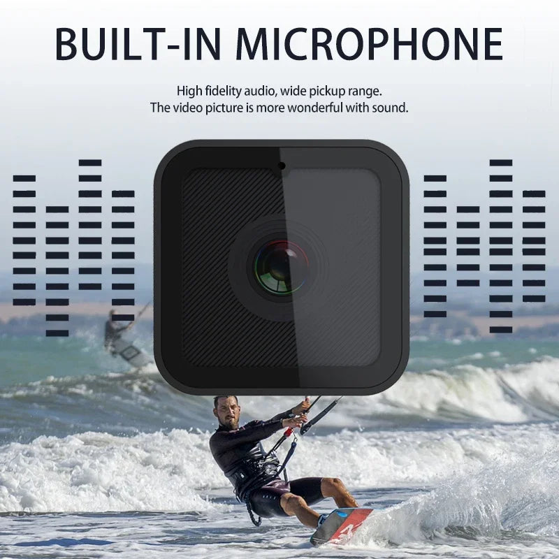 1080P Action Camera Cordless Mini DV With WiFi Hotspot Outdoor Sports Dash Cam Fall 2025 HD Quality