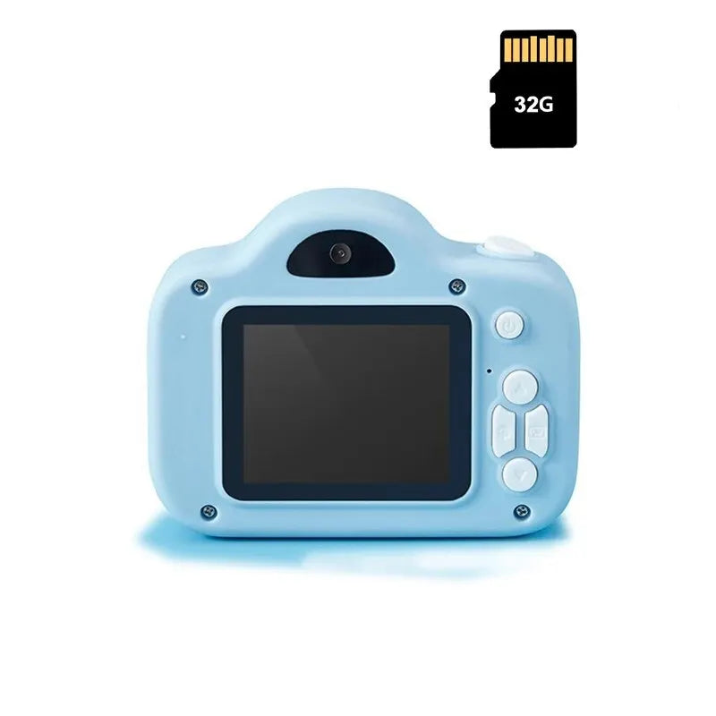 Mini HD Kids Camera - Travel-Friendly Digital Selfie Photography Toy for Outdoor Fun, Great Christmas Gift for Children