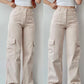 Variant image for Loose Fit Pants for Women, Comfortable Cotton Spandex Casual Trousers in Multiple Colors-13