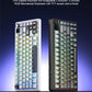 Gaming Mechanical Keyboard 75% Hot Swap RGB TFT Cordless