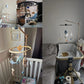 Crib Wooden Mobile Bracket Newborn Sensory Toys Soothing