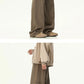 Mens Oversized Cargo Jeans - Wide Leg, Denim, Street