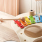 Educational Baby Toys Wooden Xylophone Bells - Montessori Music Table for Newborn Birthday Gifts