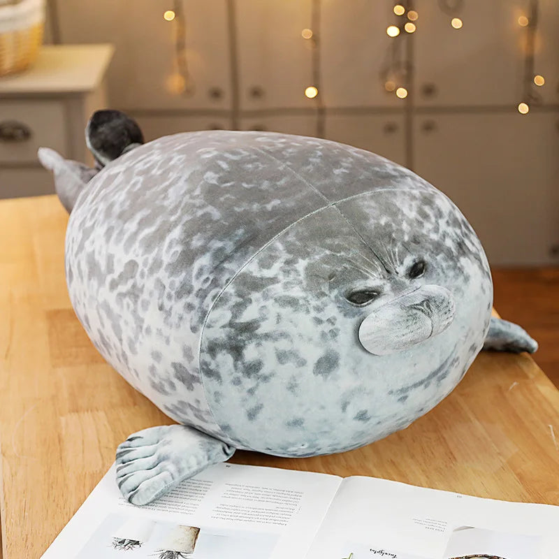Seal2026 Edition Plush Pillow 30cm Plush Sea Animal Huggable Plush Toy Gift For Kids Spring