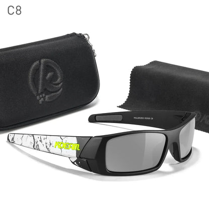 Sunglasses Photochromic All-Black Frame Fishing Sunglasses Summer 2026 Night Driving Comfort Case Included