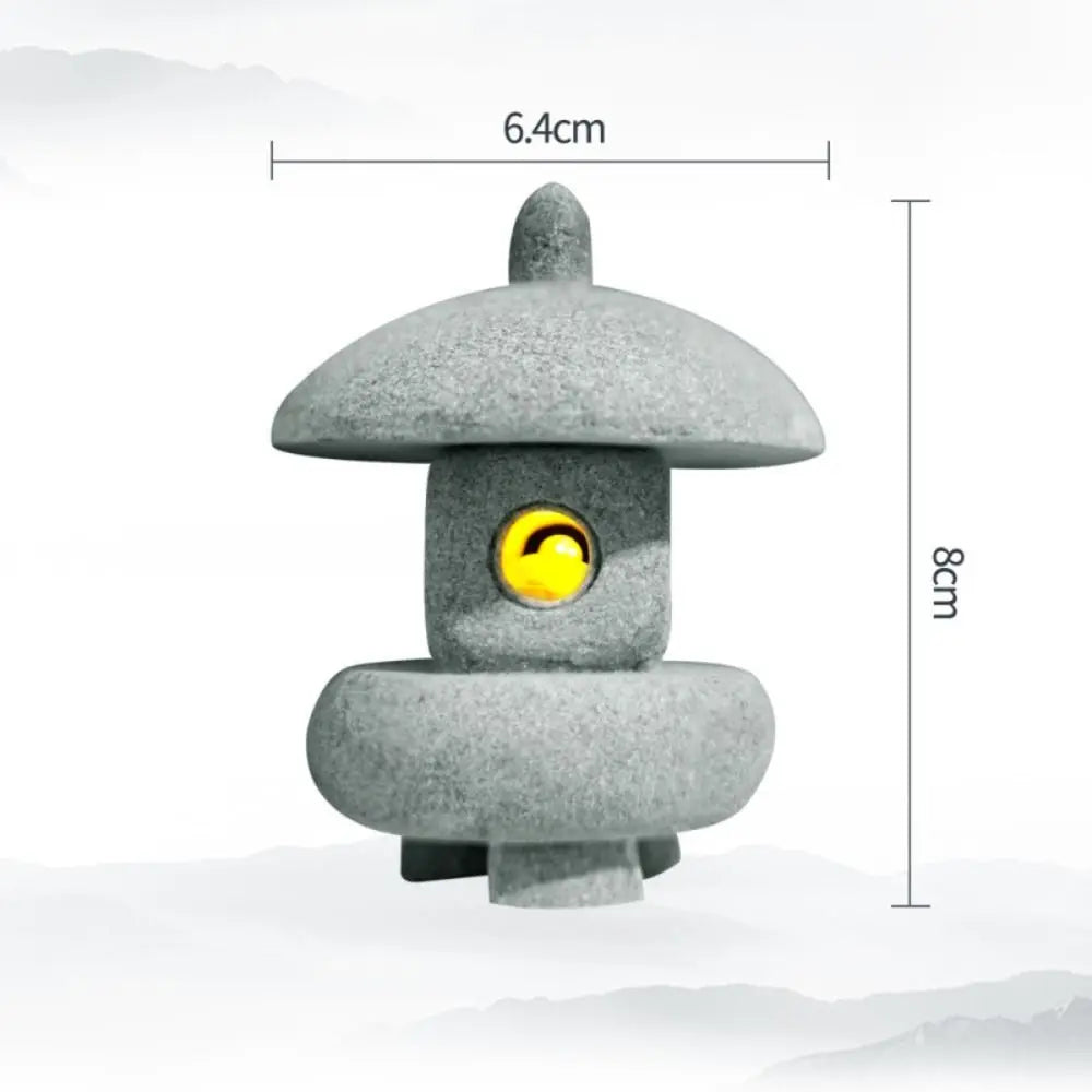 Lantern Pagoda Garden Statue Zen Yard Light Miniature Lamp for Micro Landscape Decor Fall 2026 Trend