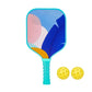 Light Kids Pickleball Paddles Kit with Compact Grip, Honeycomb Core, Fiberglass, Ages 6-12, Comes with 2 Paddles and 2 Balls