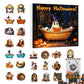 Countdown Halloween Calendar 24 Acrylic Ghosts Decor