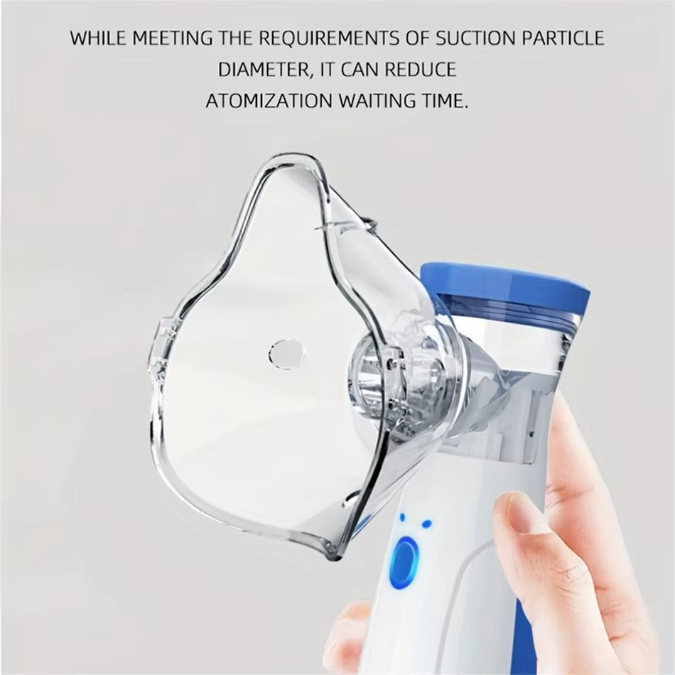 Nebulizer2025 Edition Travel-Friendly Mini Mesh Nebulizer For Adults And Kids Quiet On The Go Inhaler Back To School