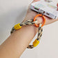 Universal Mobile Phone Lanyard with Anti-Loss Wrist Strap & Accessories - Trendy Two-Strand Design