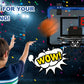 Basketball Hoop For Kids Wall Mounted Mini Backboard Kit Indoor Outdoor Play Back To School 2026 Gift