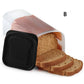 Bread Box Plastic With Sealing Lid And Tray Airtight Bread Storage Container Kitchen Organization 2025 Simple Clean