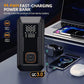 Car2025 Edition Jump Starter All-In-One Air Pump Tire Inflator Travel-Friendly Power Bank LED Light Fall