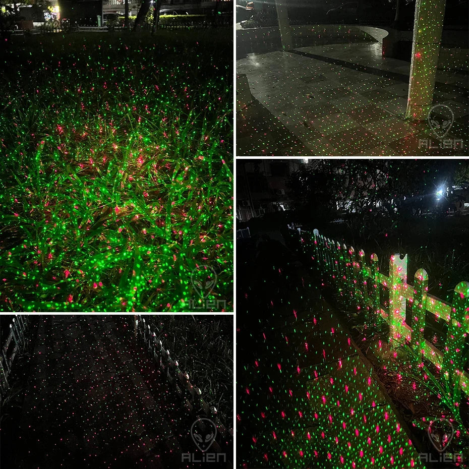 Christmas Laser Light Projector Water-Resistant Outdoor Garden