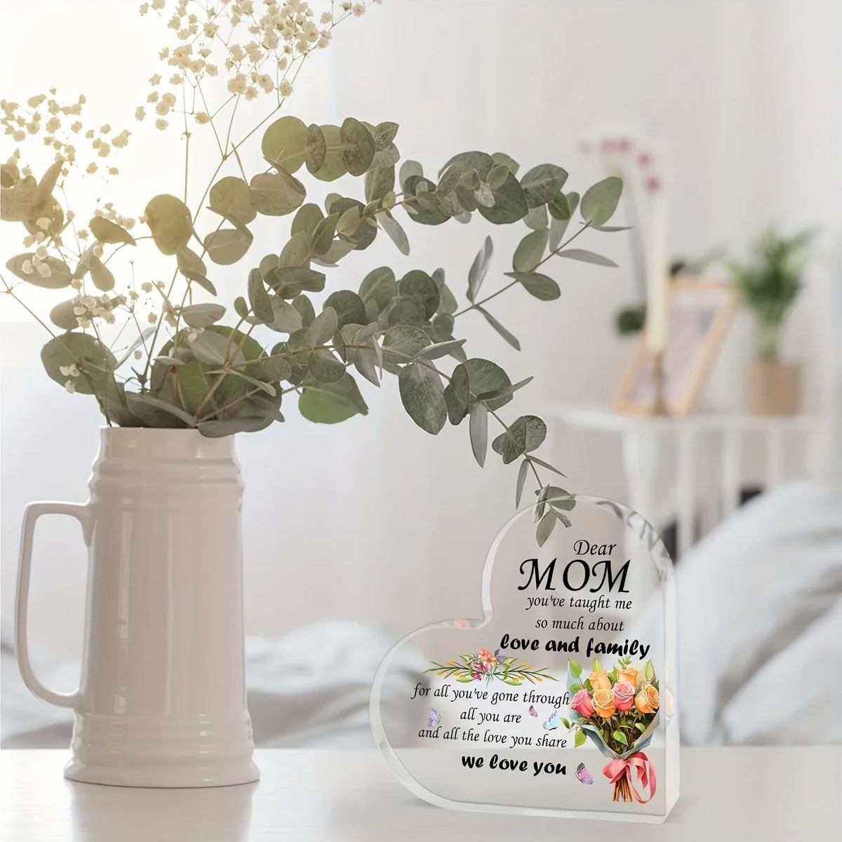 Mothers Best Day Gifts - I Love You Mom Gifts from Son Daughter