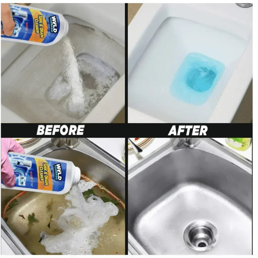 Drain Cleaner Liquid Sink And Pipe Cleaner Fall 2026 Household Maintenance Safe On All Pipes
