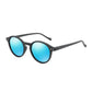 Retro Sunglasses Compact Round Frame UV400 Men Women Vintage Goggles Shade