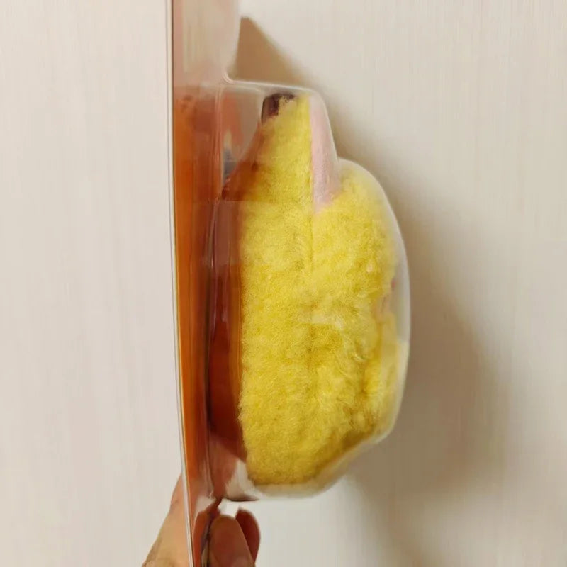 Shrimp Tempura Plush Earphone Bag Keychain Accessory