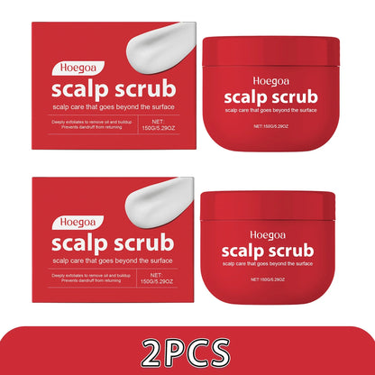 Scrub Scalp Exfoliating Shampoo Anti-Dandruff Deep Cleansing Nourishing All Hair Types