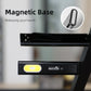 LED Keychain Flashlight 600Lm USB-C Battery-Powered Mini Torch Light Travel-Friendly Work Light With Magnet