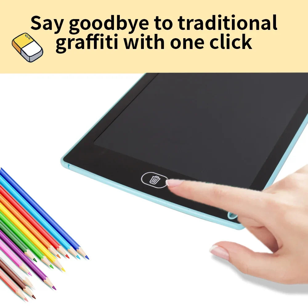LCD 8.5-inch Drawing Tablet for Kids - Colorful Sketchpad and Handwriting Board, Magic Graffiti Pad Gift