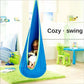 Kids Hanging Chair Parachute Cloth Swing Pod Travel-Friendly Indoor Courtyard Fall 2025 Cozy Inflatable Cushion