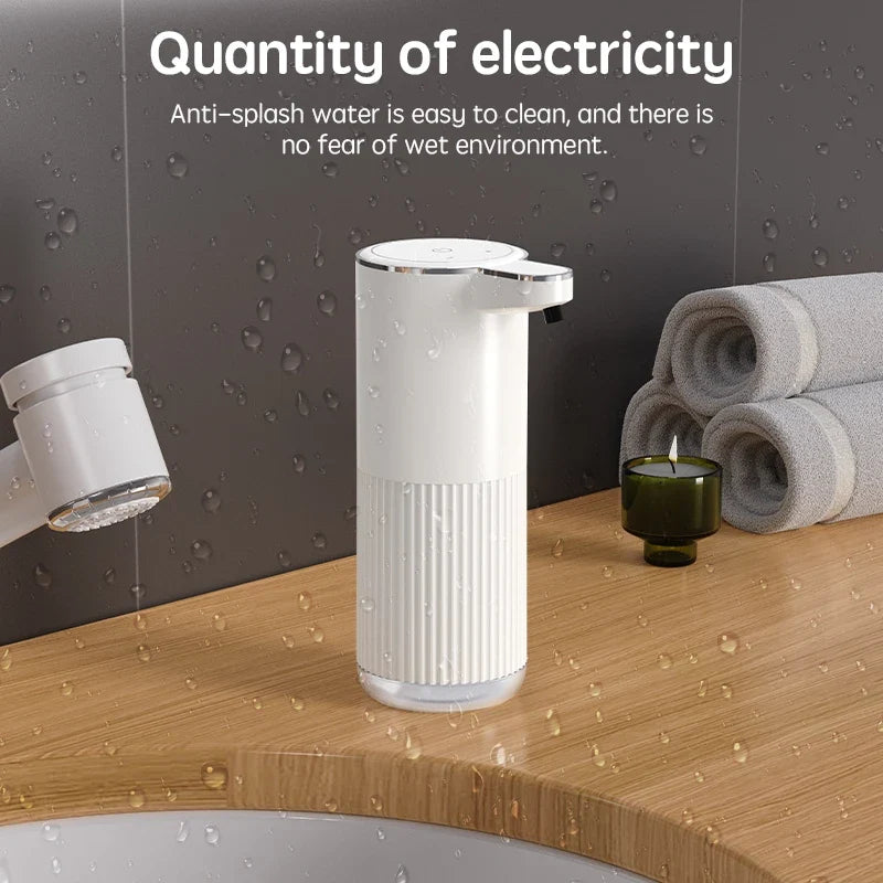Soap Automatic Dispenser 360ML White Foam Liquid Dispenser