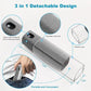 Microfiber Screen Cleaner Spray Kit with Cloth & Brush for Smartphones, Tablets, Laptops