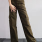 Variant image for Loose Fit Pants for Women, Comfortable Cotton Spandex Casual Trousers in Multiple Colors-19