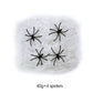 Spider Halloween Web with Spiders - Haunted House Outdoor/Indoor Decor