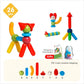 Magnetic Building Blocks Kit - Kids Educational Toy with Magic Magnet Sticks & Balls for Creative Play, Ideal Gift for Boys and Girls