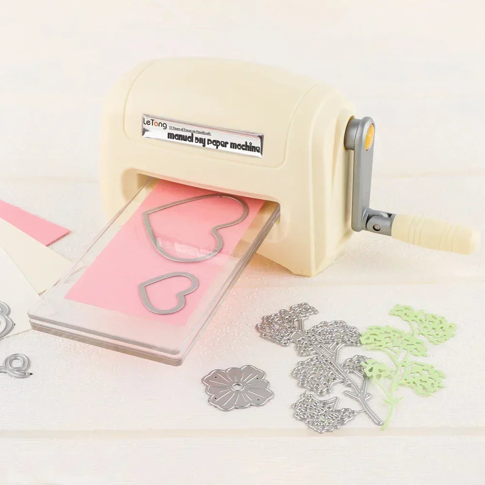 Die Cutting Machine Mini Hand-Operated Hand Crank Craft Device