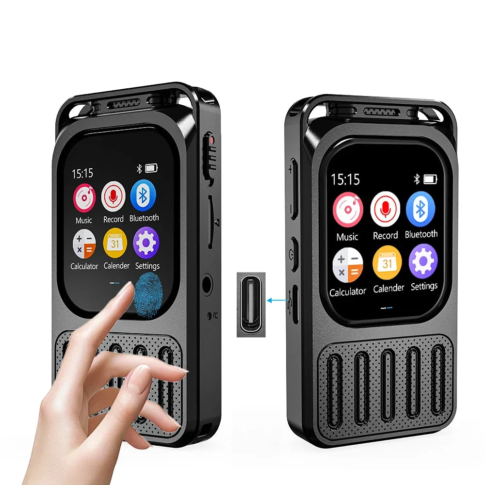 Voice AI Recorder Bluetooth Touchscreen 79H Battery 1200mAh