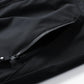 Water-Resistant Relaxed Men's Jacket - Hooded Polyester, Camping