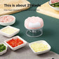 1pc Blue/Pink Hand-Operated Garlic Masher - Kitchen Gadget for Simple Mashing and Minced Garlic